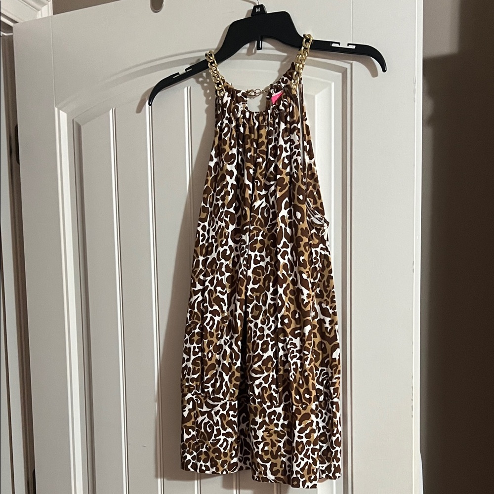 Leopard Print Halter Top